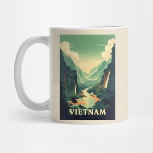 Vietnam Retro Travel Style Mug